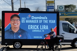 How Domino's Captured Local Market Attention Using A Digital Mobile Billboard